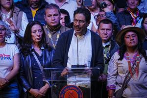 COLOMBIA-BOGOTA-ELECCIONES PRESIDENCIALES-CEPEDA