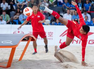 CHINA-HAINAN-SANYA-JUEGOS ASIATICOS DE PLAYA-TEQBALL