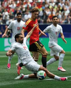 EEUU-LOS ANGELES-FUTBOL-COPA MUNDIAL DE LA FIFA 2026-BELGICA VS IRAN