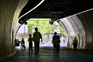 CHINA-FUJIAN-FUZHOU-INSTALACIONES PUBLICAS-REFRESCAMIENTO