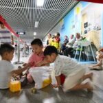 CHINA-FUJIAN-FUZHOU-INSTALACIONES PUBLICAS-REFRESCAMIENTO