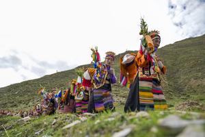 CHINA-XIZANG-SHANNAN-FESTIVAL ONGKOR