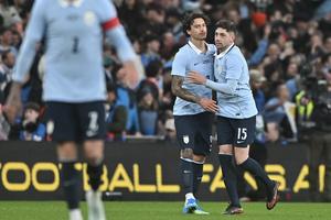 REINO UNIDO-LONDRES-FUTBOL-PARTIDO AMISTOSO-INGLATERRA VS URUGUAY