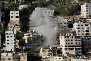 MEDIO ORIENTE-CISJORDANIA-NAPLUSA-DAÑOS