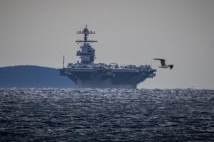 CROACIA-SPLIT-USS GERALD R. FORD