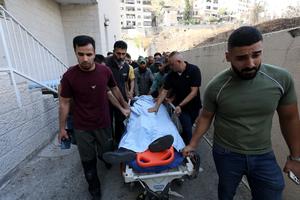 MEDIO ORIENTE-NAPLUSA-INCIDENTE-PALESTINOS-LUTO