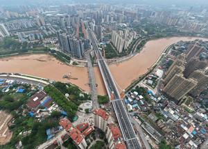 CHINA-GUANGXI-QINZHOU-CANAL PINGLU-PUENTE-TRANSITO