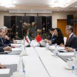 KIRGUISTAN-CHOLPON-ATA-MINISTRO DE RELACIONES EXTERIORES CHINO-MINISTRO DE RELACIONES EXTERIORES IRANI-REUNION