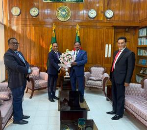 BANGLADESH-DHAKA-PRESIDENTE DEL PARLAMENTO-PRESIDENTE INTERINO