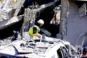 LIBANO-SAKSAKIYEH-ATAQUES AEREOS ISRAELIES-SECUELAS