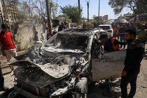 MEDIO ORIENTE-CIUDAD DE GAZA-ATAQUE AEREO