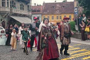 RUMANIA-SIGHISOARA-FESTIVAL MEDIEVAL