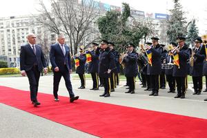 RUMANIA-BUCAREST-ESLOVAQUIA-PRIMER MINISTRO-VISITA