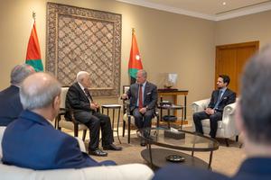 JORDANIA-AMAN-REY-PRESIDENTE PALESTINO-REUNION