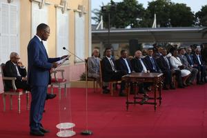 CABO VERDE-PRAIA-PRIMER MINISTRO-CEREMONIA DE INVESTIDURA