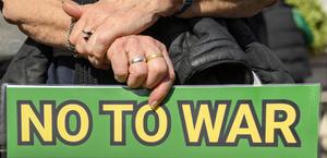 REINO UNIDO-LONDRES-ATAQUES DE EEUU E ISRAEL CONTRA IRAN-MANIFESTACION