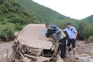 CHINA-GANSU-WEIYUAN-INUNDACION REPENTINA