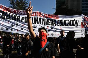 CHILE-SANTIAGO-MANIFESTACION