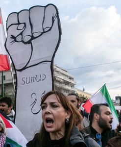 GRECIA-ATENAS-PROTESTAS-GUERRA EN IRAN