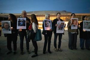 ISRAEL-TEL AVIV-PROTESTA CONTRA LA GUERRA