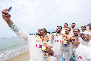 CHINA-HAINAN-SANYA-JUEGOS ASIATICOS DE PLAYA-WATERPOLO