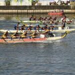 INDONESIA-TANGERANG-FESTIVAL DE CISADANE-BOTES DE DRAGON-CARRERA