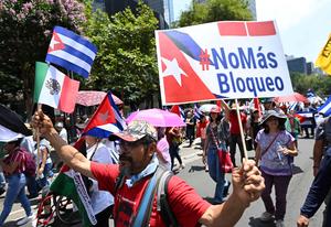 MEXICO-CIUDAD DE MEXICO-APOYO A CUBA