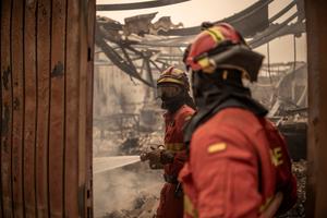 ESPAÑA-AVILA-INCENDIO FORESTAL