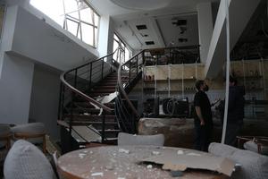 IRAN-TEHERAN-EDIFICIOS DESTRUIDOS