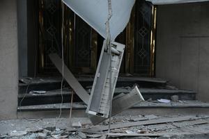 IRAN-TEHERAN-EDIFICIOS DESTRUIDOS