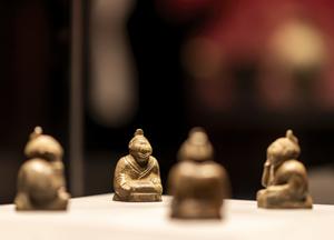 CHINA-FUJIAN-FUZHOU-MARQUES DE HAIHUN-RELIQUIAS-EXPOSICION