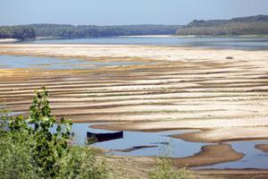 RUMANIA-RIO DANUBIO-SEQUIA