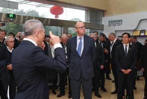 CHINA-ZHEJIANG-HANGZHOU-CANCILLER ALEMAN-VISITA