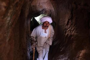EGIPTO-LUXOR-MISION ARQUEOLOGICA-TRABAJADORES EGIPCIOS