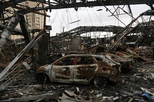 IRAN-TEHERAN-CENTRO DE SERVICIO AUTOMOTRIZ-ATAQUE CON MISILES