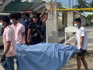 FILIPINAS-TACLOBAN-TIROTEO EN ESCUELA