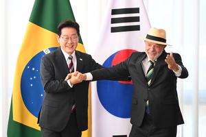 BRASIL-BRASILIA-REPUBLICA DE COREA-PRESIDENTE-VISITA