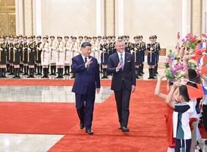 CHINA-BEIJING-XI JINPING-PRESIDENTE ESLOVACO-CONVERSACIONES