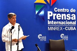 CUBA-HABANA-EEUU-CONFERENCIA