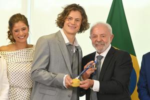 BRASIL-BRASILIA-LULA DA SILVA-JUEGOS OLIMPICOS DE INVIERNO-PINHEIRO BRAATHEN