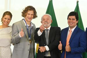 BRASIL-BRASILIA-LULA DA SILVA-JUEGOS OLIMPICOS DE INVIERNO-PINHEIRO BRAATHEN