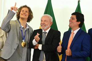 BRASIL-BRASILIA-LULA DA SILVA-JUEGOS OLIMPICOS DE INVIERNO-PINHEIRO BRAATHEN