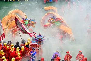 CHINA-GUIZHOU-SHIQIAN-MAOLONG-DANZA DEL DRAGON