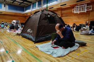 JAPON-KUMAMOTO-TERREMOTO-REFUGIO TEMPORAL