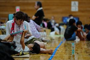 JAPON-KUMAMOTO-TERREMOTO-REFUGIO TEMPORAL