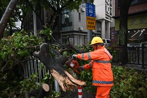 CHINA-GUANGZHOU-FENOMENOS CONVECTIVOS SEVEROS