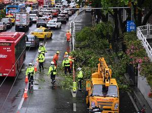 CHINA-GUANGZHOU-FENOMENOS CONVECTIVOS SEVEROS