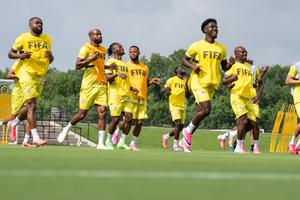 EEUU-HOUSTON-FUTBOL-COPA MUNDIAL DE LA FIFA 2026-SELECCION DE REPUBLICA DEMOCRATICA DEL CONGO-ENTRENAMIENTO