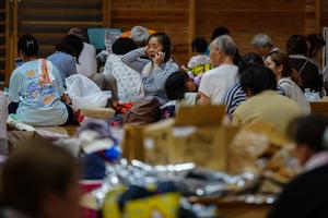 JAPON-KUMAMOTO-TERREMOTO-REFUGIO TEMPORAL