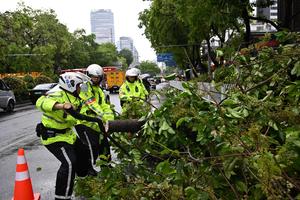 CHINA-GUANGZHOU-FENOMENOS CONVECTIVOS SEVEROS